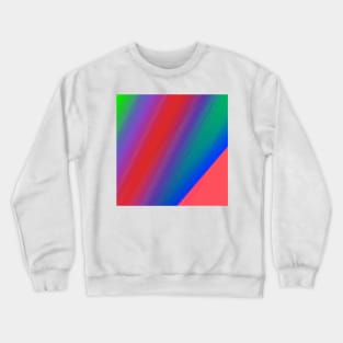 RED BLUE GREEN ABSTRACT TEXTURE PAINTING Crewneck Sweatshirt